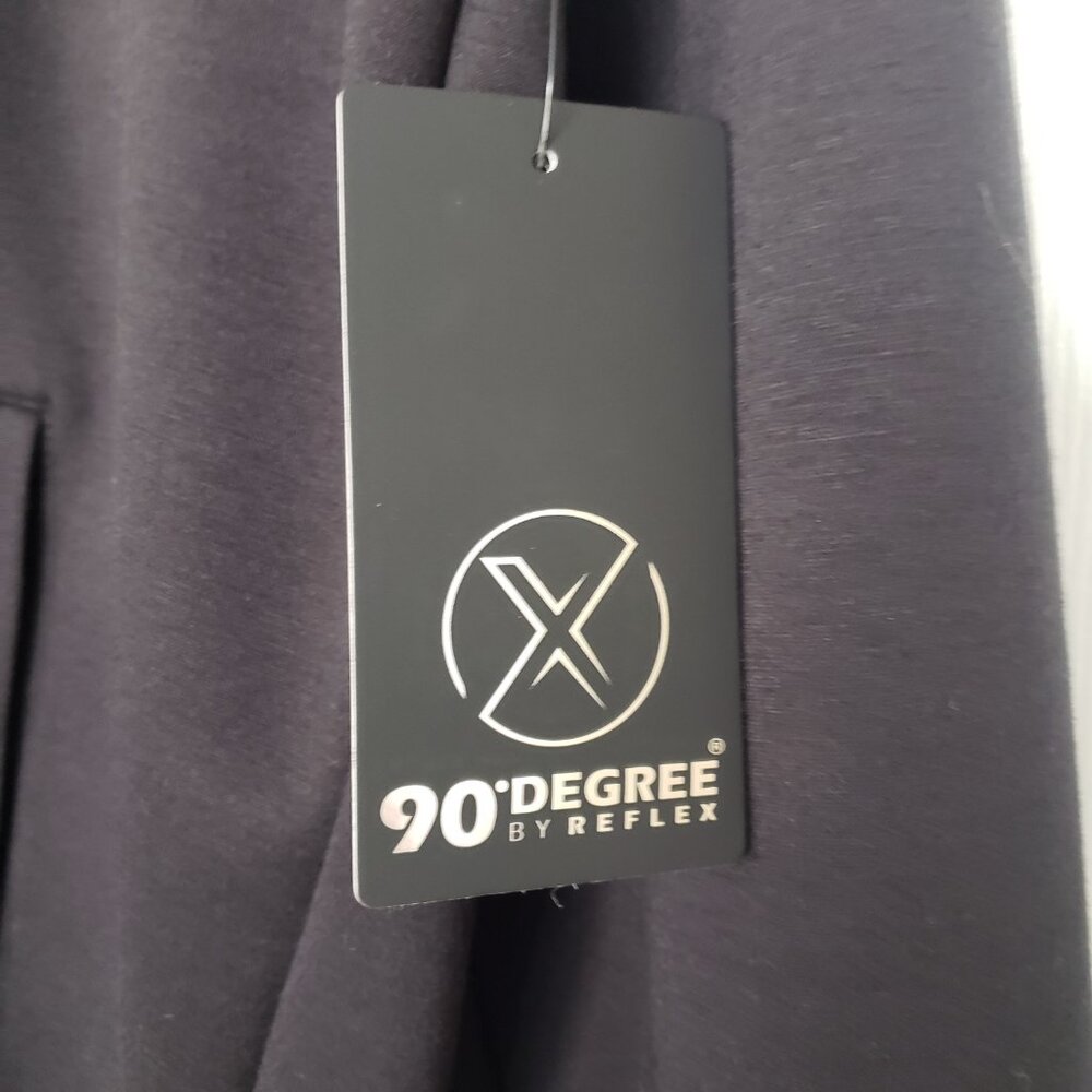 90 Degree by Reflex Men's Zip Hoodie & Zip Pocket Jogger Set Black Sz Large NWT - Picture 3 of 11